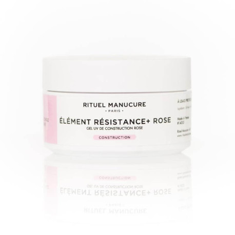 ÉLÉMENT RESISTANCE+ ROSE UV 40g - gel de construction rose