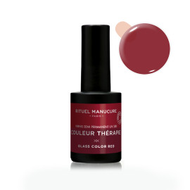 Vernis semi-permanent - Glass Color Red - 15ml