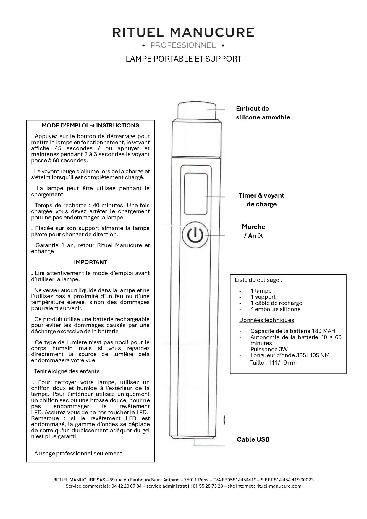 TÉLÉCHARGER LA NOTICE